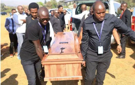 Tears: Three (3) Nigerian Nationals Laid To Rest In Pretoria. See What Happened To Them. 1