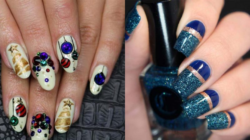 25 Holiday-Themed Nail Designs that Brighten the Season 29