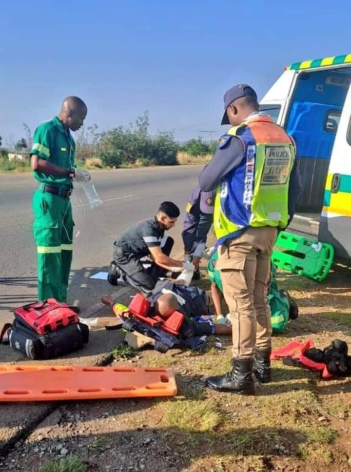 JMPD Officer In Hospital After Being Hit By A Car In Orange Farm 1