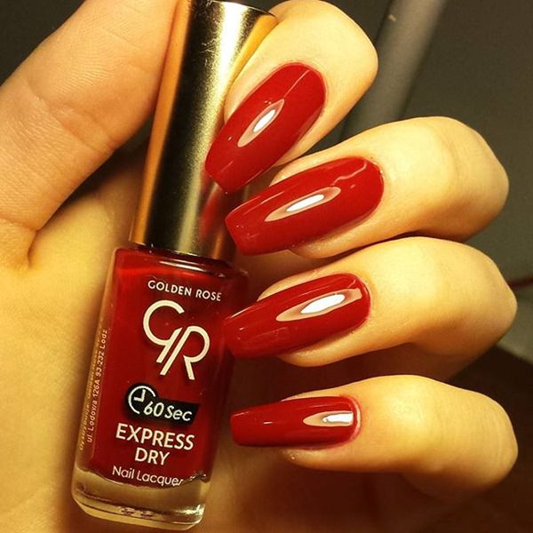 Out of Box Ways to Style for Classic Red Nail 6