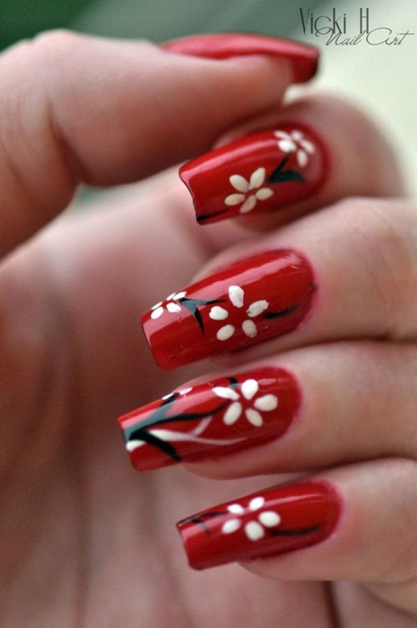 Out of Box Ways to Style for Classic Red Nail 11