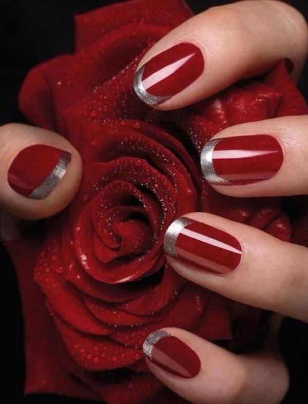 Out of Box Ways to Style for Classic Red Nail 16