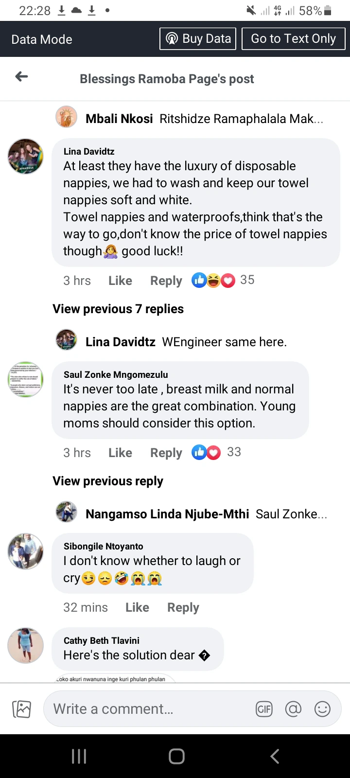Pregnant woman almost fainted after seeing the price of diapers 3