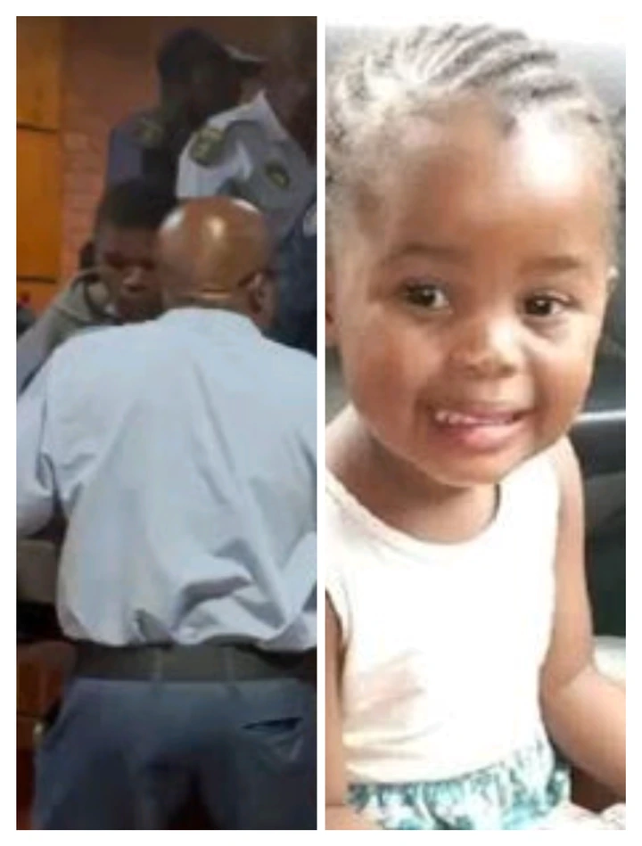 A father of a 4-year-old who was killed jumped and attack the suspect at court 1