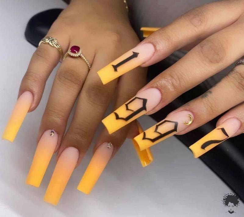 The Best Nail Art Designs Done for Long Nails 2