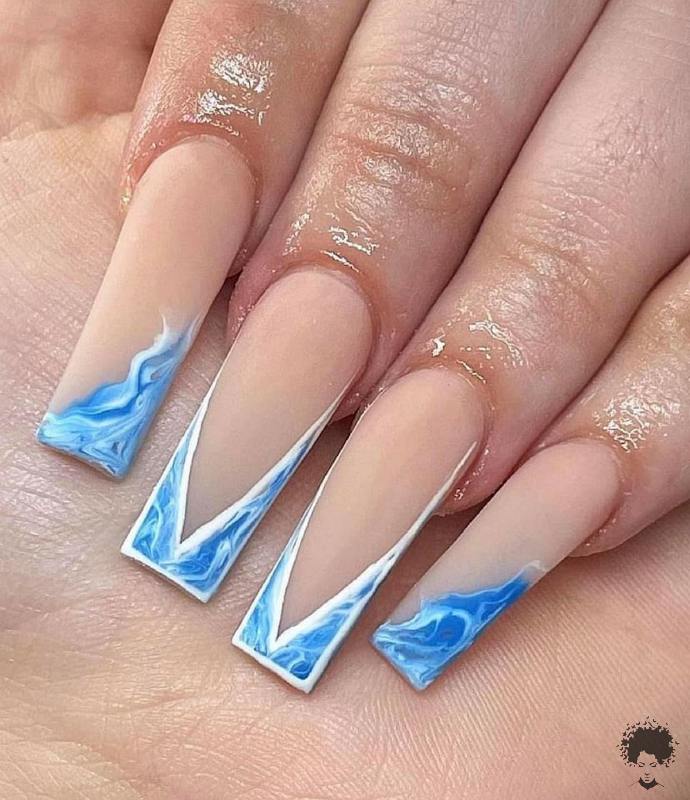 The Best Nail Art Designs Done for Long Nails 6