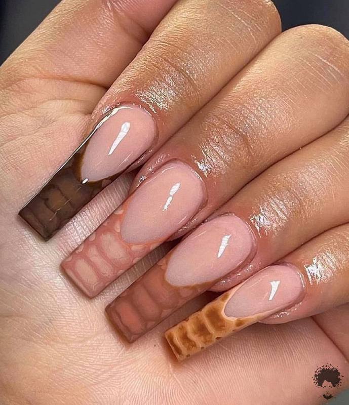 The Best Nail Art Designs Done for Long Nails 9