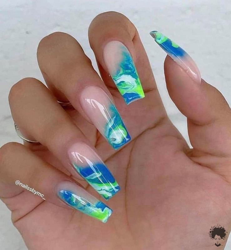 The Best Nail Art Designs Done for Long Nails 11