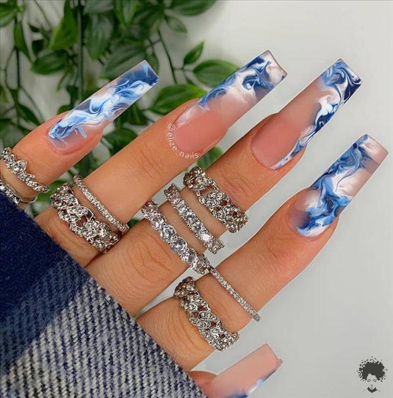 Glamorous Nail Art Designs You Should Use in Your Engagement Ceremony 13