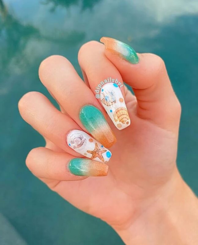 Tropical-Inspired Nail Ideas To Lighten Your Summertime 5