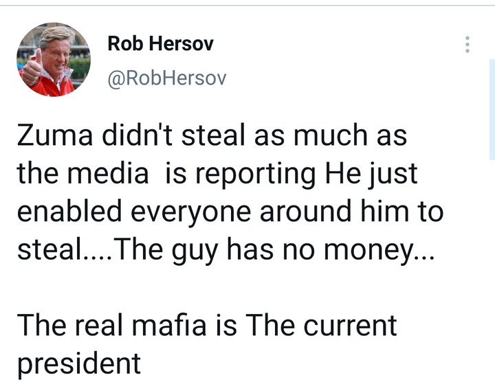 Rob Hersov||Zuma Didn't Steal As Much As People Think, The Real Mafia Is The Current President 2