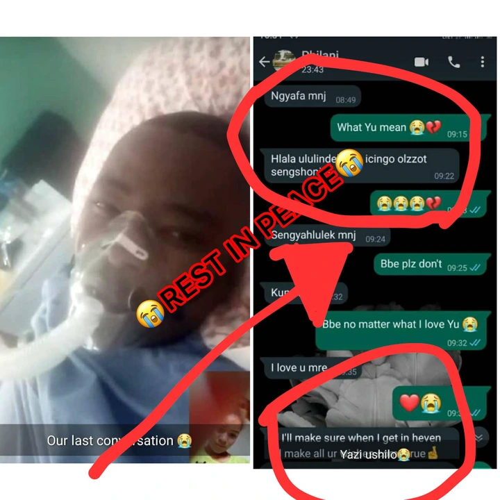 RIP: This Guy Left Touching Message For his Girlfriend Before he Died, What He Said Is so Emotional 1
