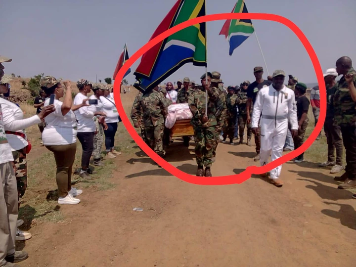 Operation Dudula Member Who Was Allegedly Killed By Foreigners Sent to His Final Rest In Style 4