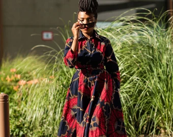Shinning African Woman Dresses Styles This Season 15