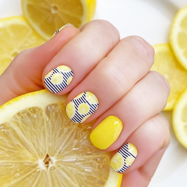 Yellow Nail Designs To Bring Sunshine2023 11