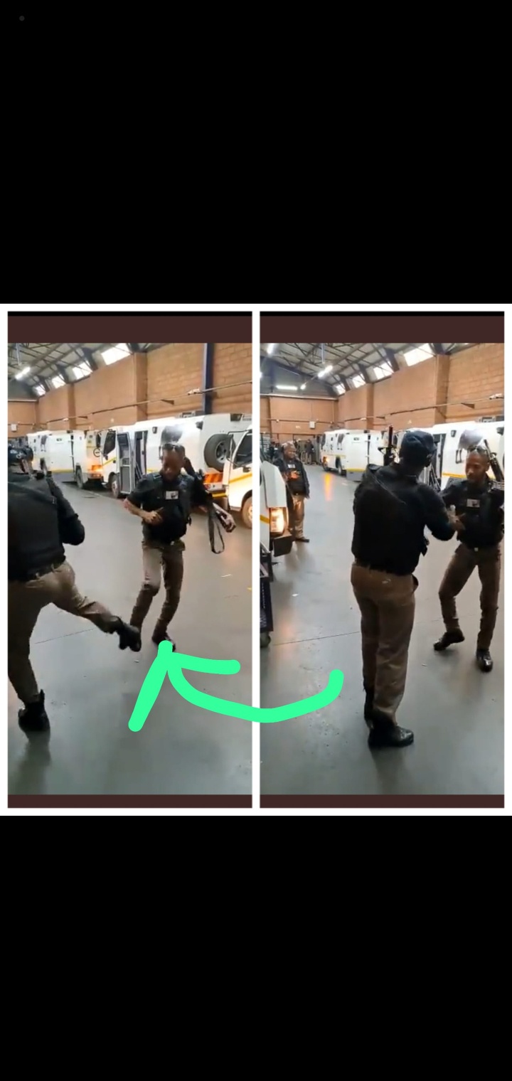 Footage of Cash in Transit guards leaked. They were seen dancing and having fun 1