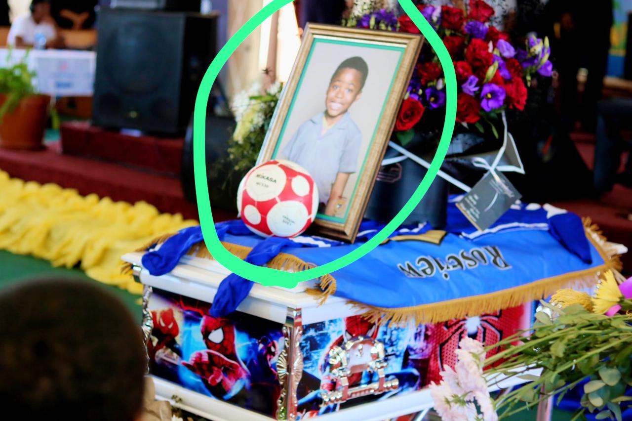 Grave! The Boy Who Was Killed By a Pit Bull Was Laid to Rest Yesterday, See What Was Spotted At his Funeral 1
