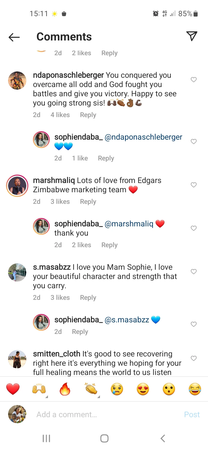 Sophie Ndaba's Recent Pics Left Her Fans Impressed After They Noticed This. See What They Saw 6