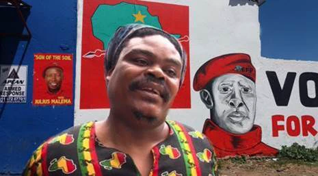 Photo! Rasta Has Done It Again See How He Painted Mampintsha At The Memorial Service 3