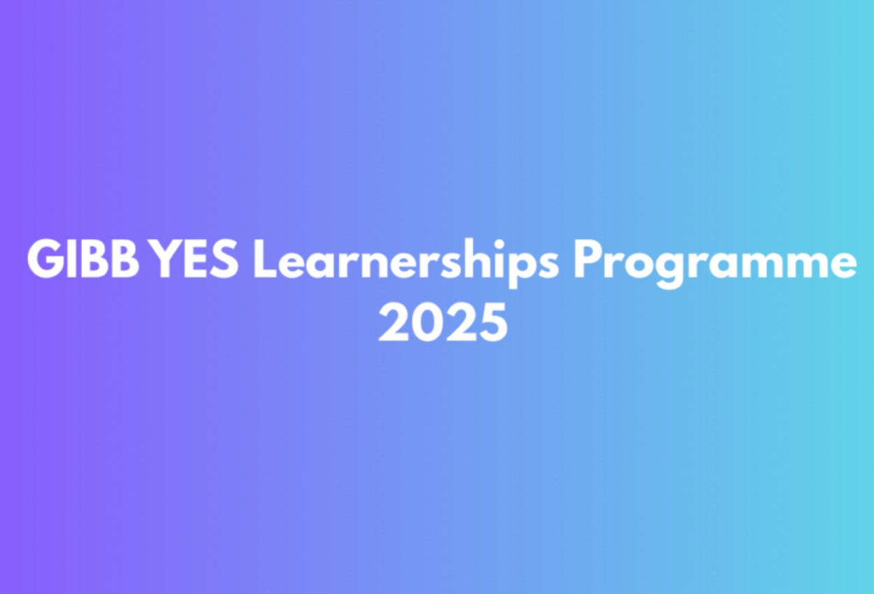 GIBB YES Learnerships Programme 2025